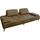 Sofa Wiolo Beige Leder , Metall , Echtholz , Füllung: Komfortschaum , 240x83x110 cm , Wohnzimmer, Sofas & Couches, Sofas