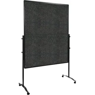 Legamaster Moderationswand klappbar 120 x 150 cm anthrazit