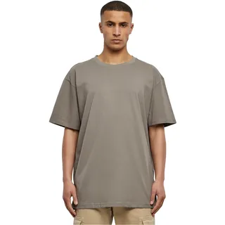 Urban Classics Herren Heavy Oversized Tee – Weites T-Shirt im Oversize Fit aus Baumwolle, schweres Jersey Shirt für Streetwear, Freizeit & entspannte Outfits,Asphalt,4XL