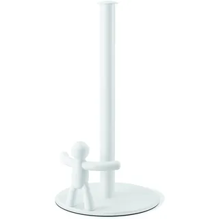 Umbra Buddy Küchenrollenhalter Weiss stehend, Zewa Rollenhalter und Papierrollenhalter für Küchentücher