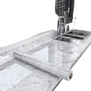 Tapete, PVC-Vinyl, Marmor-Muster, 5