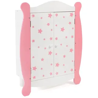 Bayer Chic 2000 Puppenkleiderschrank Stars pink,