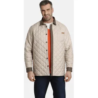 Outdoorhemd CHARLES COLBY "Outdoorhemd DUKE FREDERICK", Herren, Gr. 62, weit, braun (beige), Obermaterial: 100% Polyester COOLMAX PES(Coolmax)., Hemden Outdoorhemd