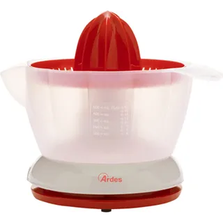 Ardes AR1J1 Elektrische Zitronenpresse 0,5 l 25 W Rot, Weiß - Rot, Weiß
