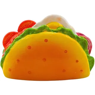 Dekohelden24 Keramik Spardose als Taco - Dönerspardose - Saving-Box, Größe L/B/H: ca. 17 x 12 x 7 cm