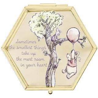 Disney Home Winnie Puuh Schmuckkästchen aus Glas mit Deckel VX701022L.PH
