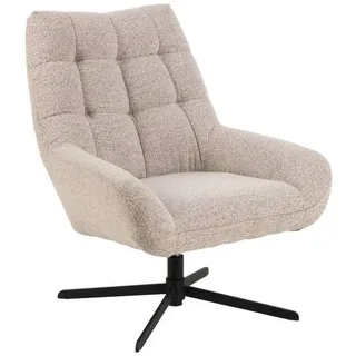 Sessel , Beige , Metall , 73x88x82 cm , Wohnzimmer, Sessel, Sonstige Sessel