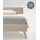 Spannbettlaken Jersey 90 x 220 - 100 x 220 cm grau