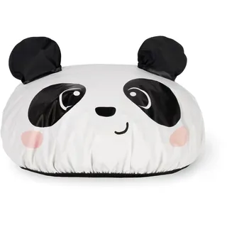 Legami - Duschhaube The Shower Must Go On, wiederverwendbar, wasserdicht, elastischer Rand, Einheitsgröße, EVA-Material, Panda