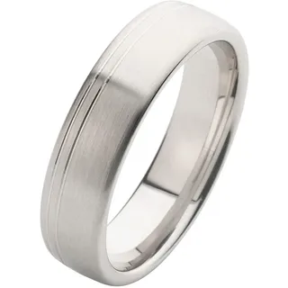 Firetti Trauring "Schmuck Geschenk Hochzeit Ehering Trauring "LIEBE"" Made in Germany, wahlweise mit oder ohne Brillant, silberfarben