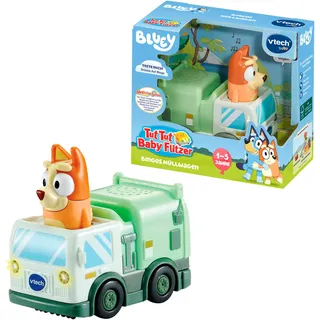 Vtech® Spielzeug-Müllwagen »Tut Tut Baby Flitzer - Bingos Müllwagen« mit Licht und Sound