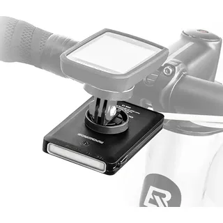 ROCKBROS JP008 Fahrrad-Frontlicht wiederaufladbar Powerbank 5000 mAh 150 lm IPX6 - Schwarz