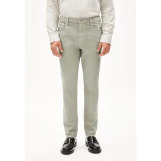 AARJO TARPA | Tapered Jeans recycelter Baumwoll Mix Comfort Stretch - grün (29-32)