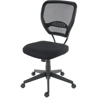 Mendler Profi-Bürostuhl Seattle Stoff/Textil Schwarz