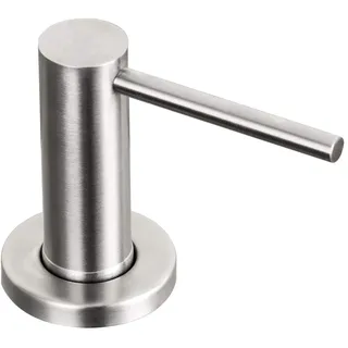 GAPPO Seifendispenser Modern Zubehör Spülbecken Shampoospender Spülmittelspender für Küche Bad Dusche, Edelstahl Gebürstet