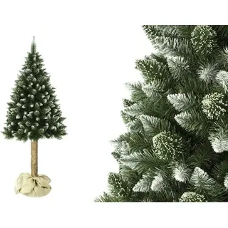 Künstlicher Weihnachtsbaum mit Stamm 220 cm – Modular - Grün