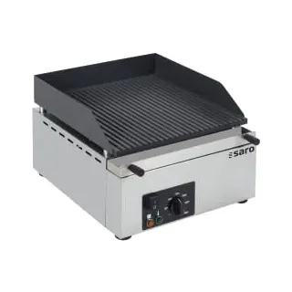 Saro Griddleplatte Modell GPK 410 gerillt,