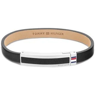 Tommy Hilfiger Jewelry armband für Herren aus Leder Schwarz - 2790398