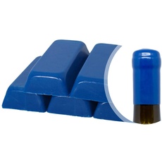 Generico Schellack blau 500 g oder Siegelwachs weich zum Versiegeln von Weinflaschen, Bierflaschen, Grappa, Likörflaschen (blau)