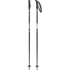 ATOMIC AMT Skistöcke - Schwarz - Länge 130 cm - Hochwertiger 3* Aluminium Skistock - Ergonomischem Griff am Stock - Verstellbare Handschlaufe - Stöcke mit 60mm-Pistenteller