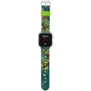Kinder LED Uhr TMNT Teenage Mutant Ninja Turtles - Grün