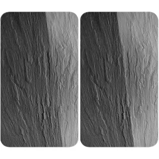 Wenko Schiefer Herdblende-/Abdeckplatte 2 St.