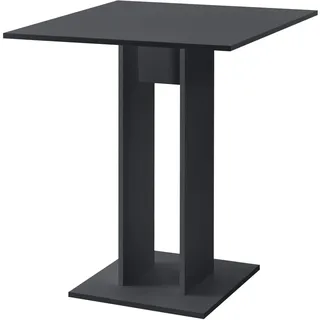 [en.casa] Küchentisch 65 x 78 x 65 cm Dunkelgrau
