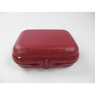 TUPPERWARE To Go Twin rot Brotdose Box Behälter Twin klein Größe 2