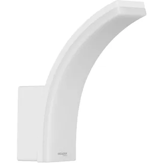 Oktaplex lighting Oktaplex Pablo LED Wandleuchte aussen mit 3 Leuchtstufen warmweiss 3000K Außenbeleuchtung IP65 230V Außenlampe 230V weiß