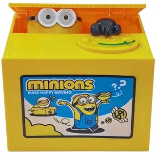Minions Spardose - Lustige Sparbox mit Sound- und Bewegungsfunktion