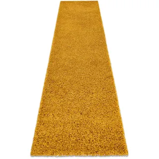 RugsX Teppich, Läufer soffi shaggy 5cm gold - in die Küche, Halle, Korridor yellow cm
