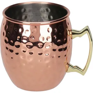 No Brand Becher Edelstahl Moscow Mule ø9,5 500ml | 3 Stück - Silber, Gold