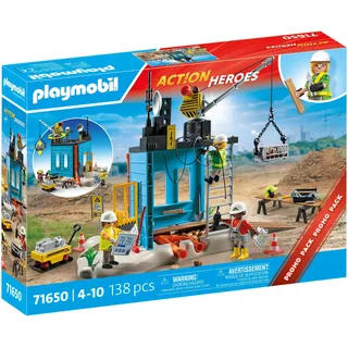 Playmobil Action Baustelle 71650