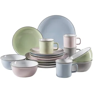 Mäser Maila Kombiservice 16-tlg. mehrfarbig