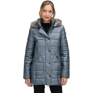 Betty Barclay Damen Outdoorjacke mit Abnehmbarer Kapuze 38, Ashley Blue