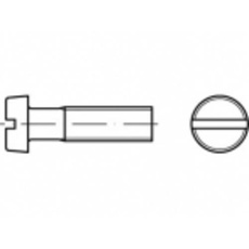 Bild von TO-5451321 Zylinderschrauben M5 10mm Schlitz Messing 1000St.