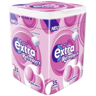 Extra® Refreshers BUBBLEMINT Kaugummis 35 Dragees