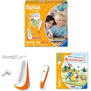tiptoi Starter-Set Plus Stift und Buch Meine schönsten Kinderlieder inkl. Ladestation