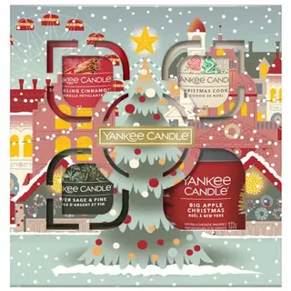 Yankee Candle Passport to the Holidays set (Becher + Votivkerze 3x) 1,075 kg