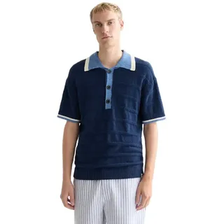 Scotch & Soda 182275 Loose Fit Kurzarm-poloshirt - Pageant Blue - 2XL