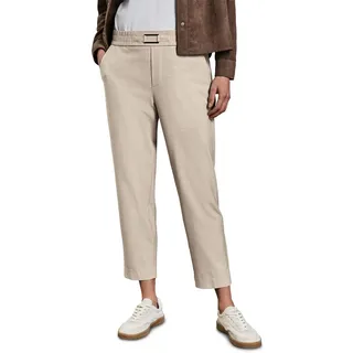 STREET ONE Damen A378905 Casual Fit Hose, Sheer beige Mel, 42W x 28L
