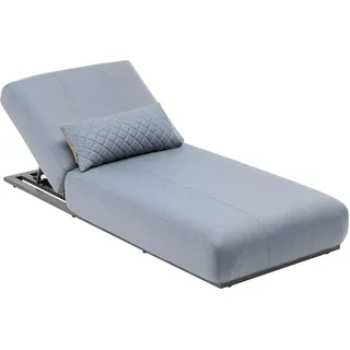 Kettler Sonnenliege , Anthrazit, Silberfarben , Metall, Textil , Füllung: Schaumstoff , 90x33x213 cm , wetterbeständig, Rückenlehne verstellbar , Gartenmöbel, Gartenliegen, Sonnenliegen