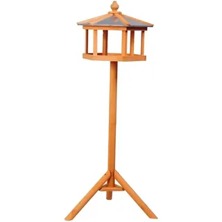PawHut Vogelhaus Vogelhäuschen mit Ständer und Zinkdach