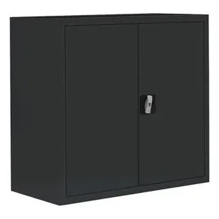 Classix Metallschrank X-530309 tiefschwarz 80,0 x 38,0 x 75,0 cm, aufgebaut, 1 St.