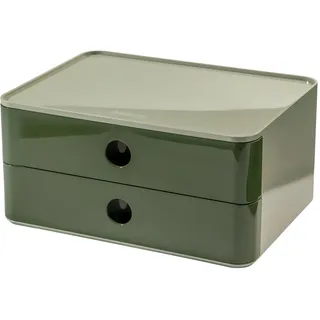 HAN Schubladenbox Allison 2-tlg. grün