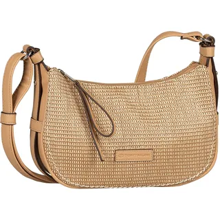 Tom Tailor Lysa Summer Umhängetasche Baumwolle/Kunstleder Camel/Braun