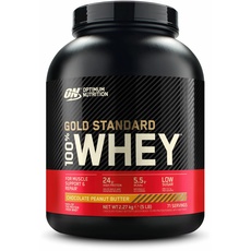 Bild Gold Standard 100% Whey Schokolade Erdnuss Pulver 2270 g