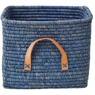 Rice 5708315800142 Aufbewahrungskorb - Blue / Brown - One Size