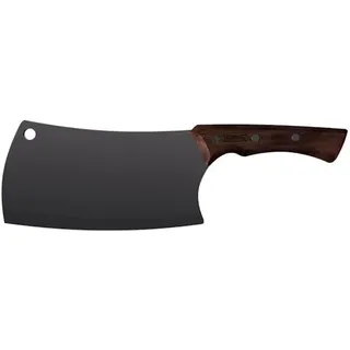 Tramontina Churrasco Hackmesser 32 cm Schwarz