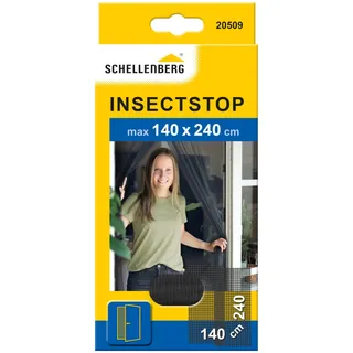 Schellenberg Fliegengitter für Türen 140 x 240 cm Grau